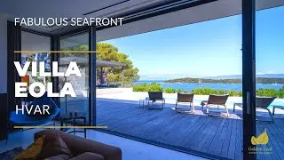 🆕Absolute Seafront, 3 Units, Sleeps 18, Luxury Villa, Jelsa, Hvar Island, Croatia