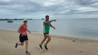 Hua Hin Trail Runners in Dolphin Bay, Thailand