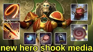 New Hero Ringmaster shook media meta pro gameplay Dota2 7.37b #newhero #Ringmaster # progameplay