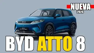 El nuevo BYD ATTO 8 2026 h&iacute;brido enchufable rompe todos los l&iacute;mites 🚀