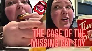 Foodie Beauty Took The Cat To Be Fixed, Also Lost A Cat Toy In Her ... When She Sat On It