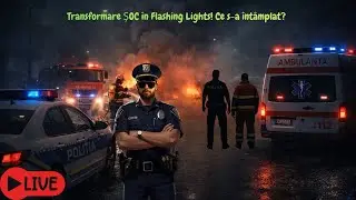 LIVE: Cea mai GREA zi de serviciu! 🚨 Flashing Lights Gameplay RO
