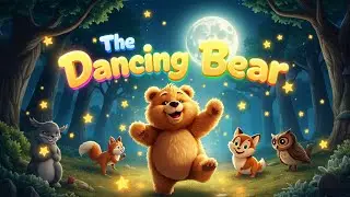 The Dancing Bear Song In English  | Kids Rhymes & Babies Songs | #tinygeniustv