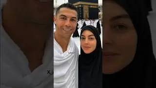 Cristiano Ronaldo & Georgina Rodr&iacute;guez in Mecca 🕋 | Viral Muslim Couple Video