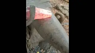 forging a cross peen hammer twin brothers black smith #shorts