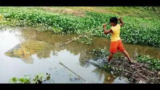 😱Best Amazing Tata Fishing Video|| Traditional Boys Catch Lot Of Big Fish~Amazing kids Tata Fishing💗