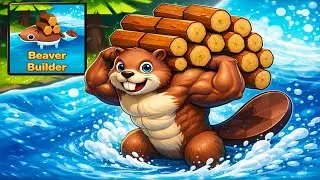 🦫Beaver Builder Gameplay Walkthrough Part 1 &ndash; Building, Collecting & Progress (Android,iOS)