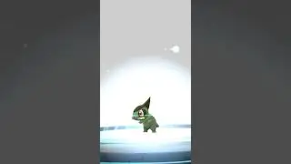 Axew evoluciona a Fraxure #pokemon #pokemongo #pok&eacute;mon #axew #fraxure #niantic #pokemonunite