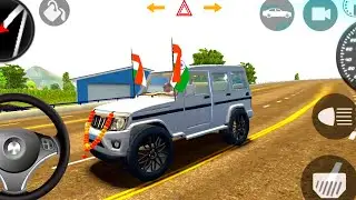 Dj Remix song Car Simulator 3d Mahindra Bolero Speed Driving Indian Car Simulator 