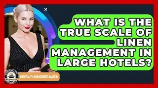 What Is The True Scale Of Linen Management In Large Hotels? - Hospitality Management Mastery