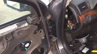 2003 Audi A4  left driver side door window not working fixed