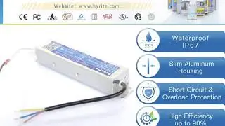 Hotsale 20w-400w slim waterproof LED power supply / driver /transformer