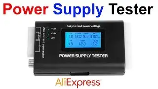 Тестер для компьютерного блока питания Power Supply Tester AliExpress !!!