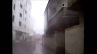 مخيم خان الشيح يوم الثلج