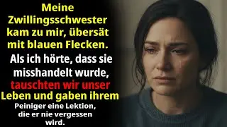 Mit meiner blaugeschlagenen Zwillingsschwester tauschte ich Pl&auml;tze und qu&auml;lte ihren Mann!
