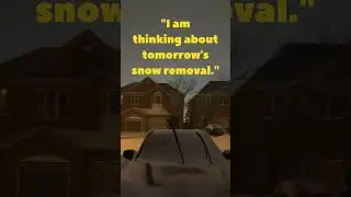 1:20 AM Heavy Snow in Canada | Tomorrow&rsquo;s Snow Removal on My Mind