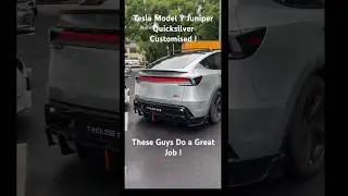 2026 Tesla Model Y Juniper Quicksilver - Customised #tesla #modely #teslamodely #electricvehicle