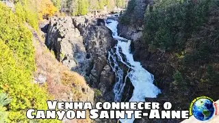 #44 PASSEIO NO CANYON SAINTE-ANNE EM QU&Eacute;BEC CITY #AMSR #VIRAL #HYPE #Canada #Qu&eacute;bec 
