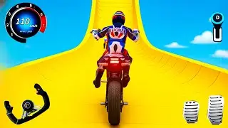 Impossible Tracks Driving My Super Bike | Super Motor Bike Vs Impossible Rod | Android Gameplay