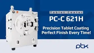 PTK High Containment Tablet Coater PC-C621H | Advanced Film & Sugar Coating System