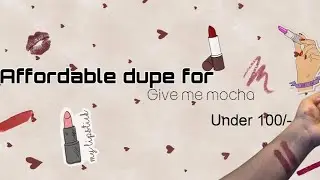 Best dupe for give me mocha | Under 100/-😳