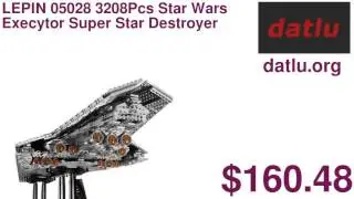 LEPIN 05028 3208Pcs Star Wars Execytor Super Star Destroyer Model Building Kit Minifigure Block Br