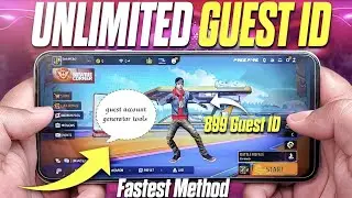 How to make unlimited guest account generator and tools #freefire #freefiremax #viral #livestream 