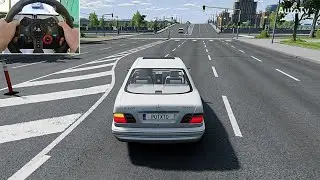 2000 Mercedes Benz E320 W210 - BeamNG Drive | G29 Gameplay