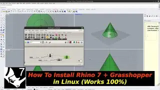 How To Install Rhino 7 + Grasshopper in Linux (Works 100%)