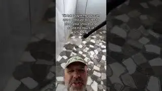Easy grout clean-up? With a pressure washer?&hellip;. Uh sure #contractor #howto #tools