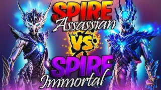 Comparing The New SPIRE IMMORTAL Skin To The Tier 100 SPIRE ASSASSIN Skin (Spire Immortal Review)