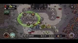 The Dark Tower Heroic Challenge | NO items | Kingdom Rush Veteran Difficulty Gameplay 41