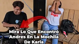 Andr&eacute;s Encontr&oacute; Esto En La Mochila De Carla Hasta Se Ve Que Se Le Ant0j&oacute; A El🫢