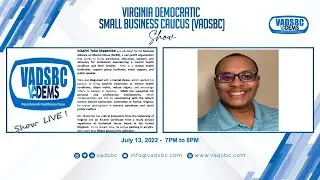 VADSBC Show LIVE !, July 13th, 7p-8p, Ep. 56: Msafiri Yoko Makembe, MVDDC Member