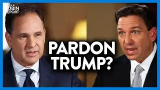 DeSantis' Interesting Answer on Whether He Would Pardon Donald Trump | DM CLIPS | Rubin Report