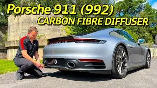 Dissident Porsche 911 (992) Carbon Fibre Rear Diffuser