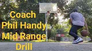 A Basketball drill for perfecting Mid Range as well as ball handling skills !!