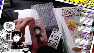 [JAPANESE MANGAKA] PACKING SHOP ORDERS, ICON RAFFLE, OPENING PRESENTS | COWORKING, Q&A