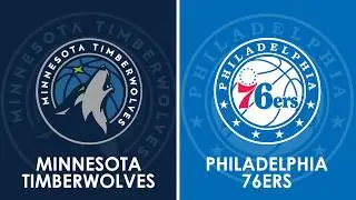 Minnesota Timberwolves vs Philadelphia 76ers NBA Live Scoreboard