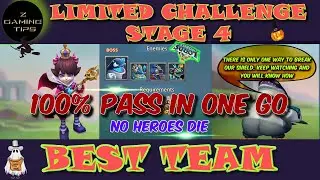 Petite Devil Limited Challenge Stage 4 - Trick vs Trick (Best Team & No hero die & No Rose Knight)