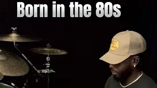 BORN IN THE 80s #fyp #drums #drumcover #drumming #music #musician