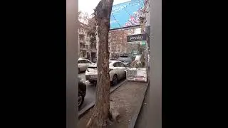 Необычная реклама кафе / Unusual cafe advertisement 👍 #ad #реклама #наружнаяреклама