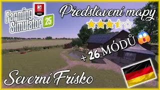 Představení mapy  🗺️ - Severní Frísko 25 - Farming Simulator 25
