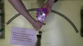 How to curve flex track with rail bender (Fast Tracks)