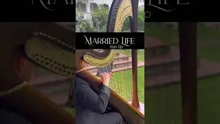Married Life from Up Live | wedding harp cover