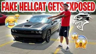FAKE 2022 HELLCAT REDEYE GET EXPOSED!! (OWNER GETS EMBARRASSED) *MUST SEE*1😱😱