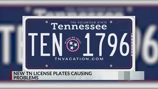 New TN license plates causing problems for some law enforcement