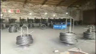 Steel nails factory