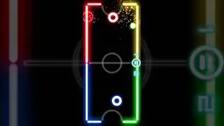 Clutching the glow hockey impossible mode