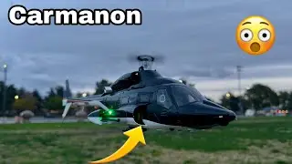 Вертолёт Carmanon RTF Airwolf RC, 2-я модификация, тестовый полёт.